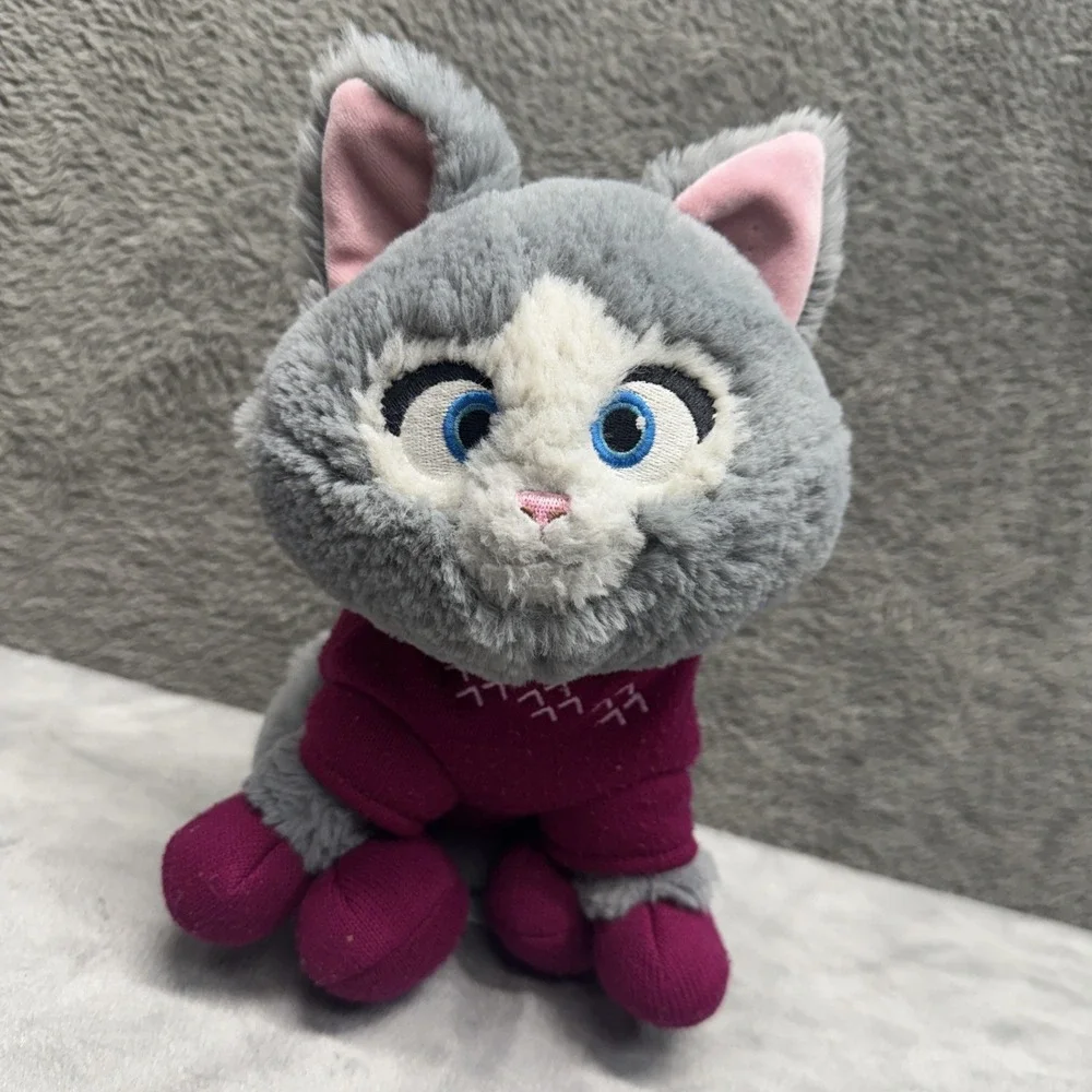 Disney Store Olaf's Frozen‎ Adventure Cat Plush 9 Inch